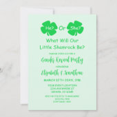 Little Shamrock Gender onthulling Kaart (Voorkant)