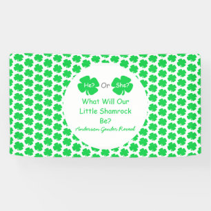 Little Shamrock Gender onthulling Spandoek
