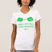 Little Shamrock Gender onthulling T-shirt (Voorkant)