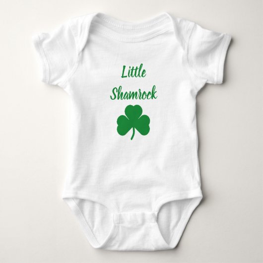 Little Shamrock Romper (Voorkant)