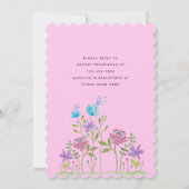 Little sheep in watercolor kaart (Achterkant)