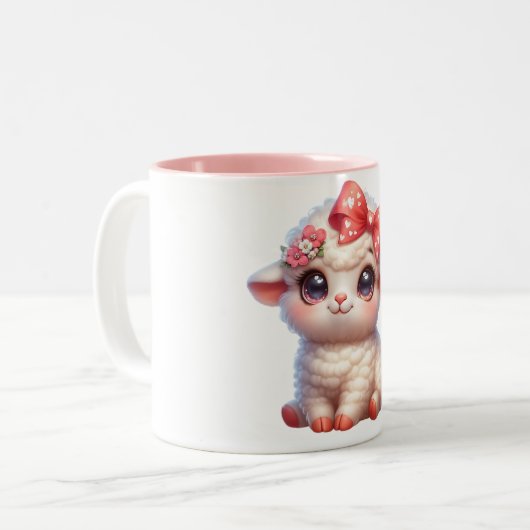 Little sheep mug (Devant gauche)