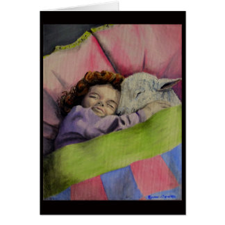 "Little Shepherd" Het lam van God en een meisje sl