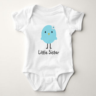 Little Sister Blue Bird Spring T-shirt