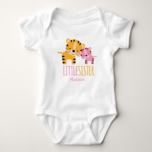 Little Sister Tiger Romper (Voorkant)