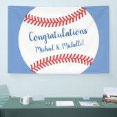 Little Slugger Baseball Baby shower Spandoek (Beurs)