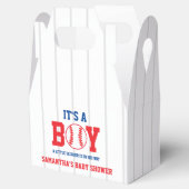 Little Slugger Baseball Boy Baby shower Bedankdoosjes (Geopend)