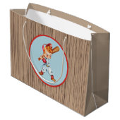 Little Slugger  Gift Bag Groot Cadeauzakje (Achterkant Gekanteld)