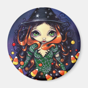 "Little Snoep Witch" Magnet Magneet
