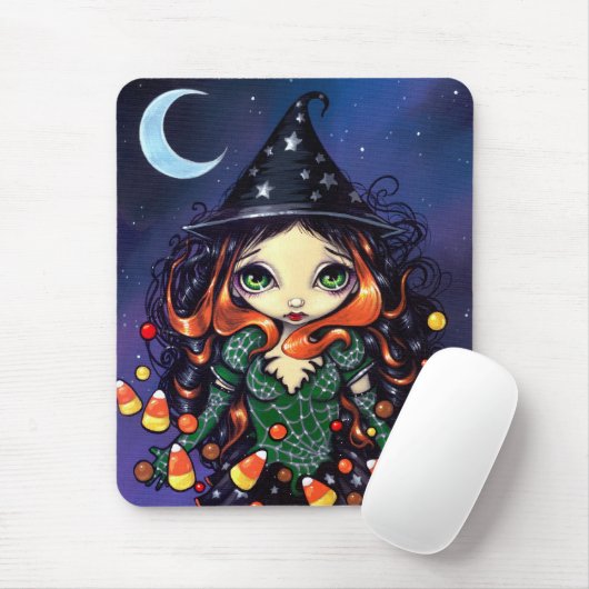 "Little Snoep Witch" Mousepad Muismat (Met muis)
