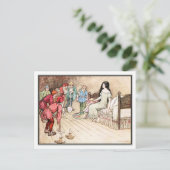 Little Snowdrop door Warwick Goble Briefkaart (Staand voorkant)