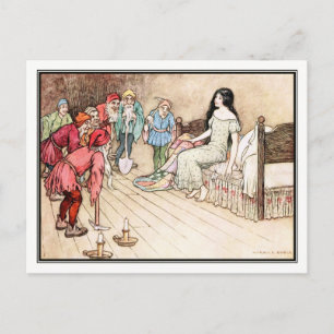 Little Snowdrop door Warwick Goble Briefkaart