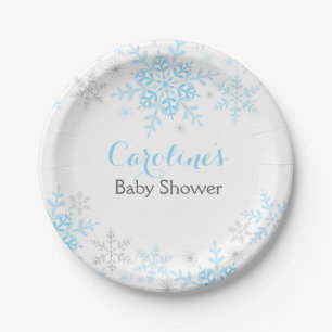 Little Snowflake Baby shower papier Bord