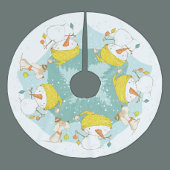Little Snowman Tree Skirt Kerstboom Rok