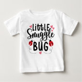 Little Snuggle Bug Baby Fine Jersey T-shirt (Voorkant)