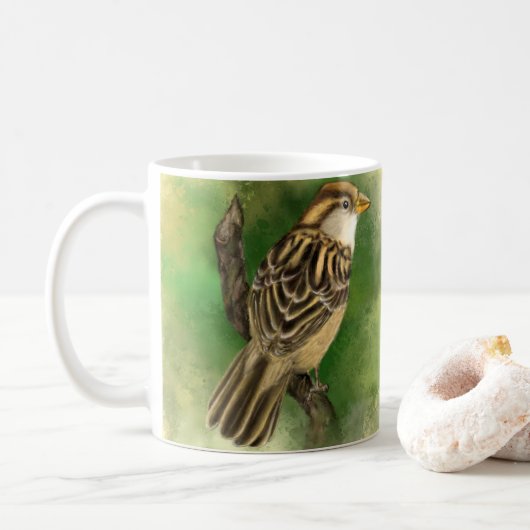 Little Sparrow Mug Koffiemok (Met donut)