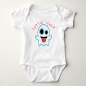 Little Spook voor Baby Spook - Kan gepersonaliseer Romper (Voorkant)