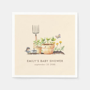 Little Sprout Gardening Cream Baby shower Servet