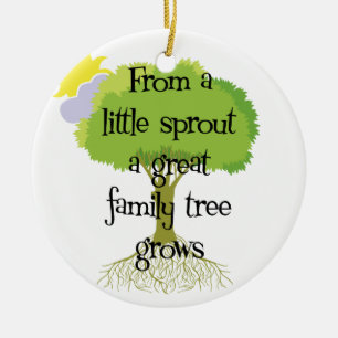 Little Sprout Genealogie Ornament