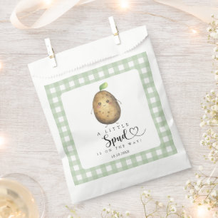 Little Spud Baby Shower Bedankzakje