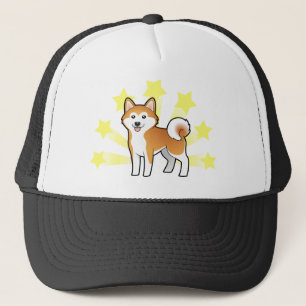 Little Star Akita Inu/Shiba Inu Trucker Pet