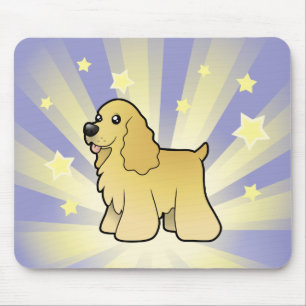 Little Star American Cocker Spaniel Muismat