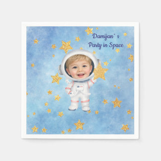 Little Star Astronaut Feestservet Servet
