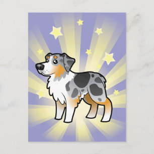 Little Star Australian Shepherd Briefkaart