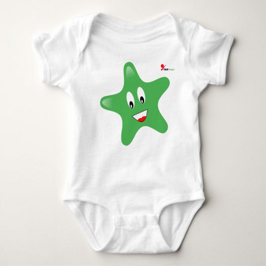 Little Star Baby Body Romper (Voorkant)