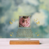 Little Star - Baby Loss Memorial Photo Keepsaké (Neutre)