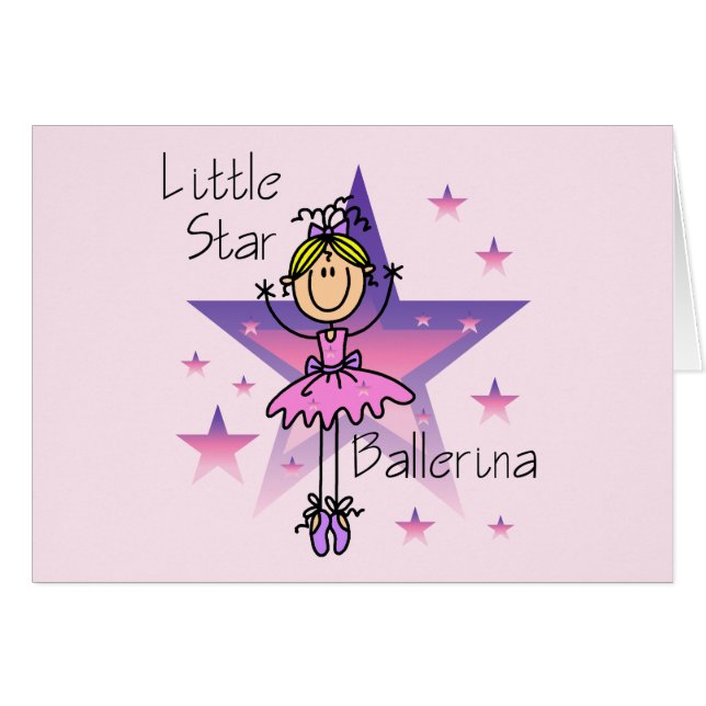 Little Star Ballerina - Blond Hair (Voorkant Horizontaal)