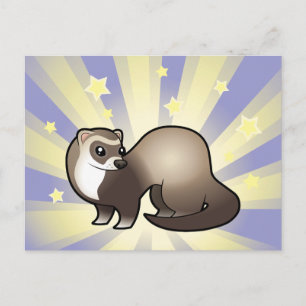 Little Star Ferret Briefkaart