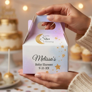 Little Star Is Brewing Celestial  Bedankdoosjes