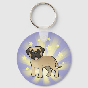 Little Star Mastiff/Bullmastiff Sleutelhanger