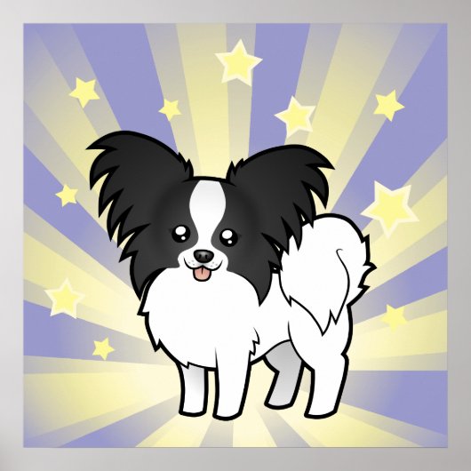 Little Star Papillon Poster (Voorkant)