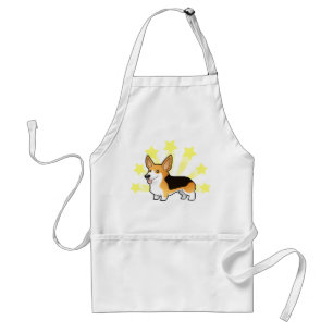 Little Star Pembroke Welsh Corgi Standaard Schort