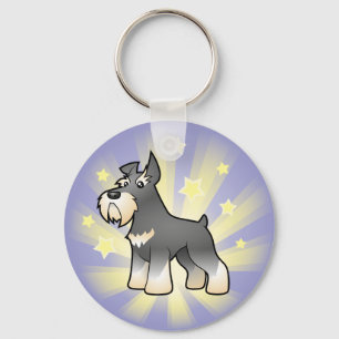 Little Star Schnauzer Sleutelhanger