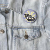 Little Star Sugar Glider Ronde Button 5,7 Cm (In situ)