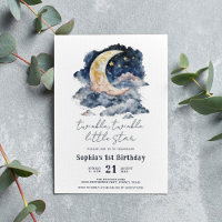 Little Star Waterverf Moon kinderen Birthday