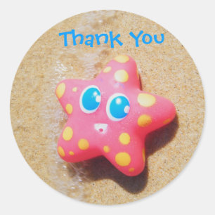 Little Starfish Bedankt Sticker