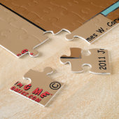 "Little Stick" Jigzaag Puzzle Legpuzzel (Zijkant)