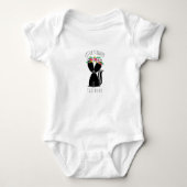 Little Stinker Personalized Baby Skunk Romper (Voorkant)