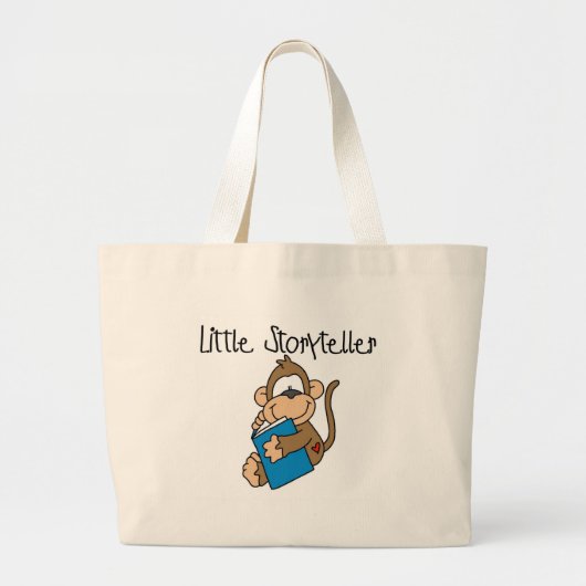 Little Storyteller Grote Tote Bag (Voorkant)