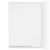 Little Street Johannes Vermeer (Intérieur (Gauche))