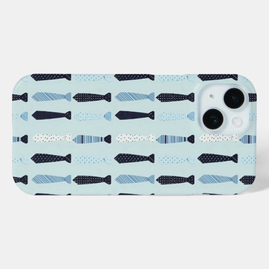 Little Stropdassen Schattige Pattern Case-Mate iPhone Case (Achterkant (horizontaal))