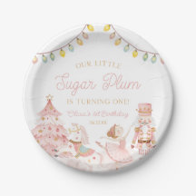 Little Sugar Plum Nutcracker 1st Birthday Party