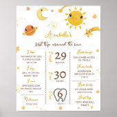 Little Sunshine 1er Anniversaire Poster de jalon (Devant)