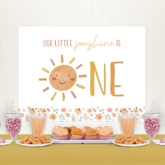 Little Sunshine 1st Birthday Spandoek