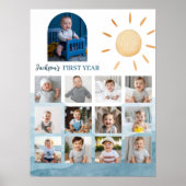 Little Sunshine Anniversaire Photo Poster de l'éta (Devant)