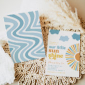 Little Sunshine Birthday Invitation Kaart